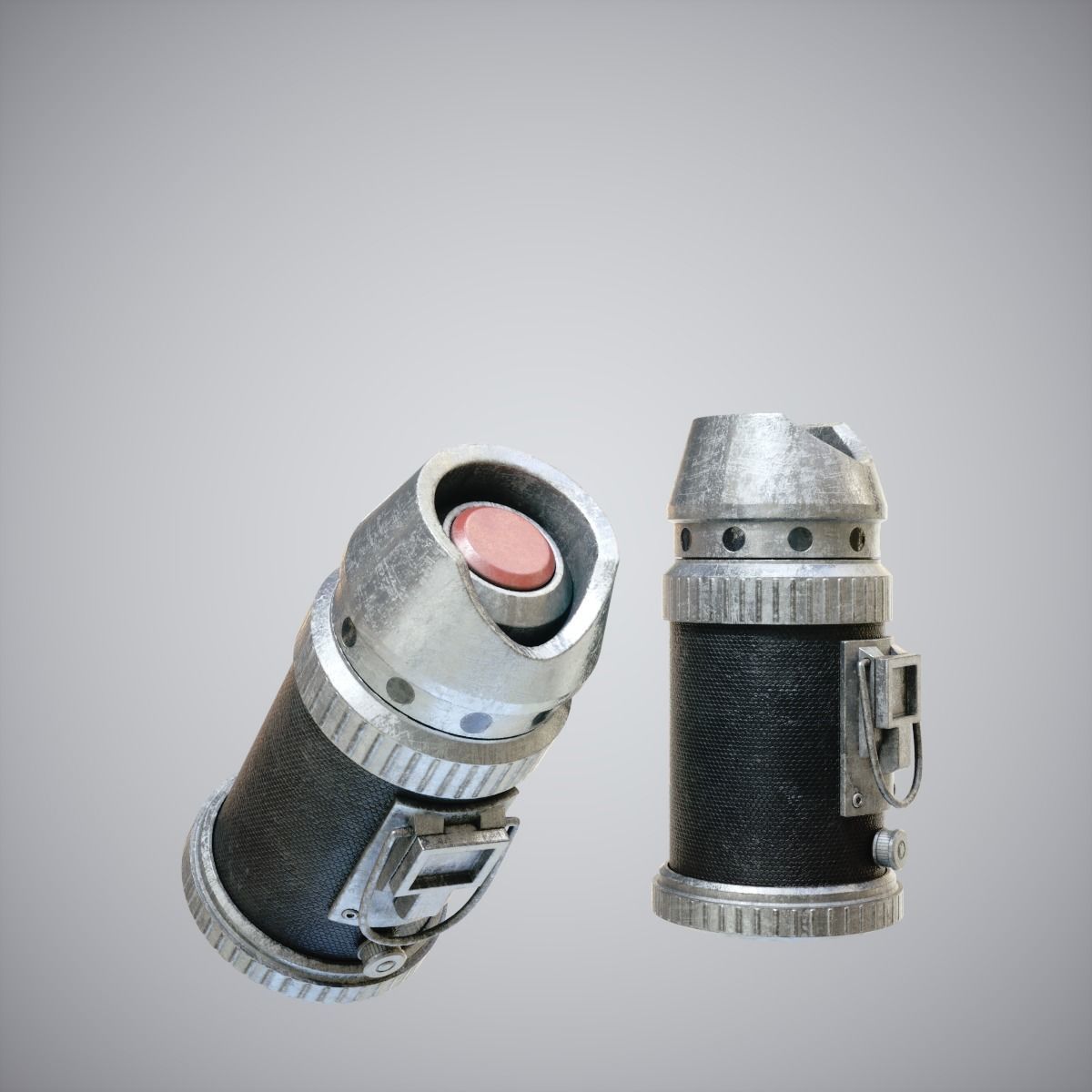 SWB Grenade Low-poly 3D model_4