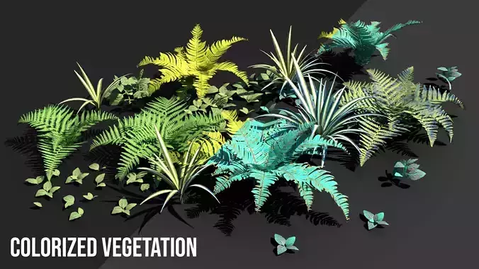 Colorized Vegetation