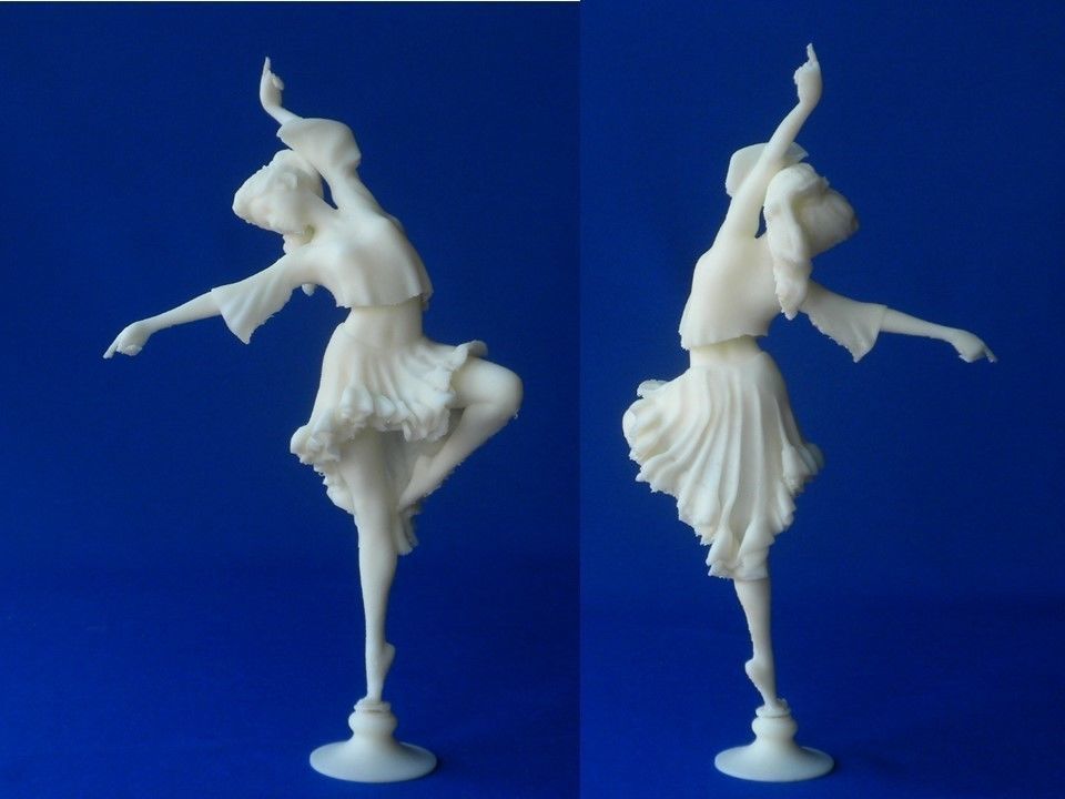 Agnia figurine of dancer 3D print model_2