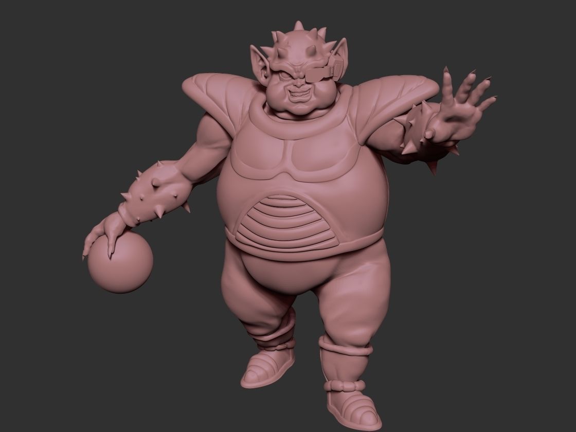 Dodoria character 3D print model_7