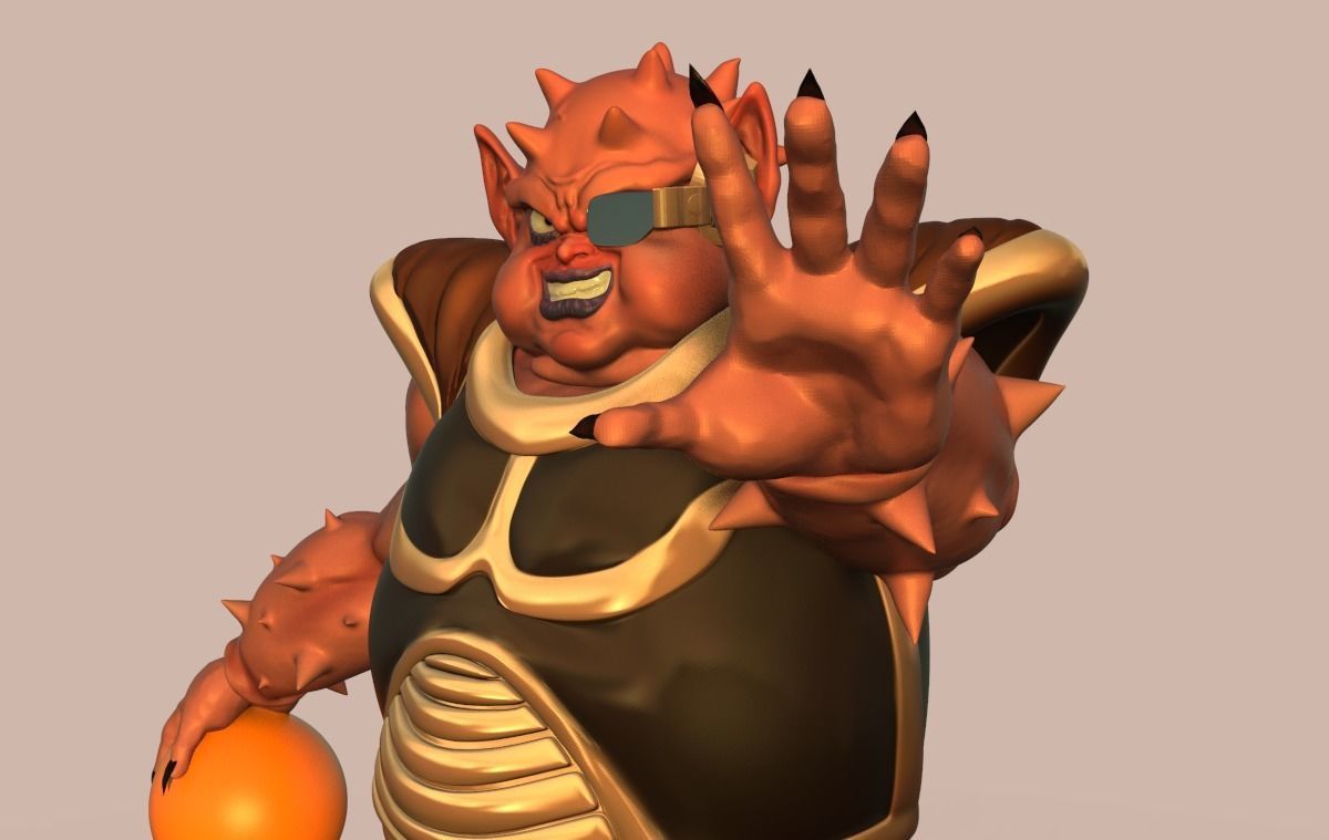 Dodoria character 3D print model_1