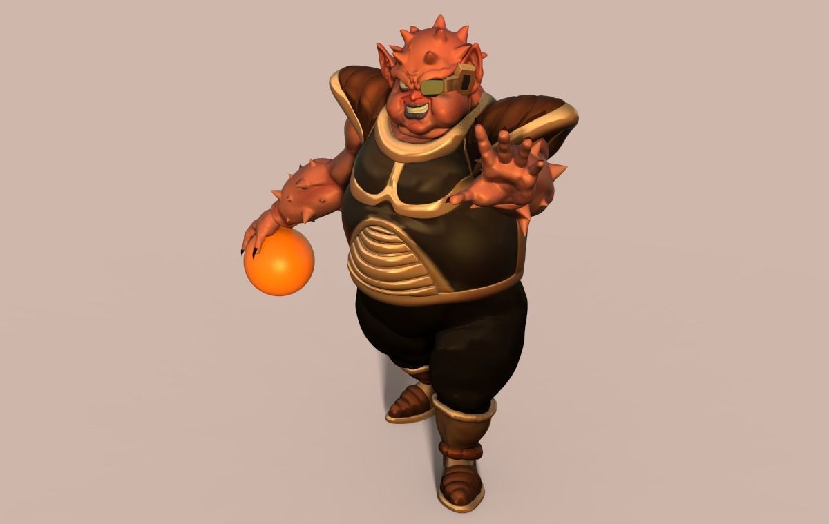 Dodoria character 3D print model_2