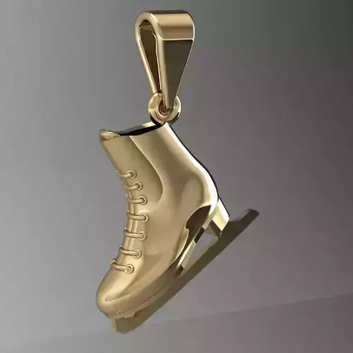 pendant skates   3D print model