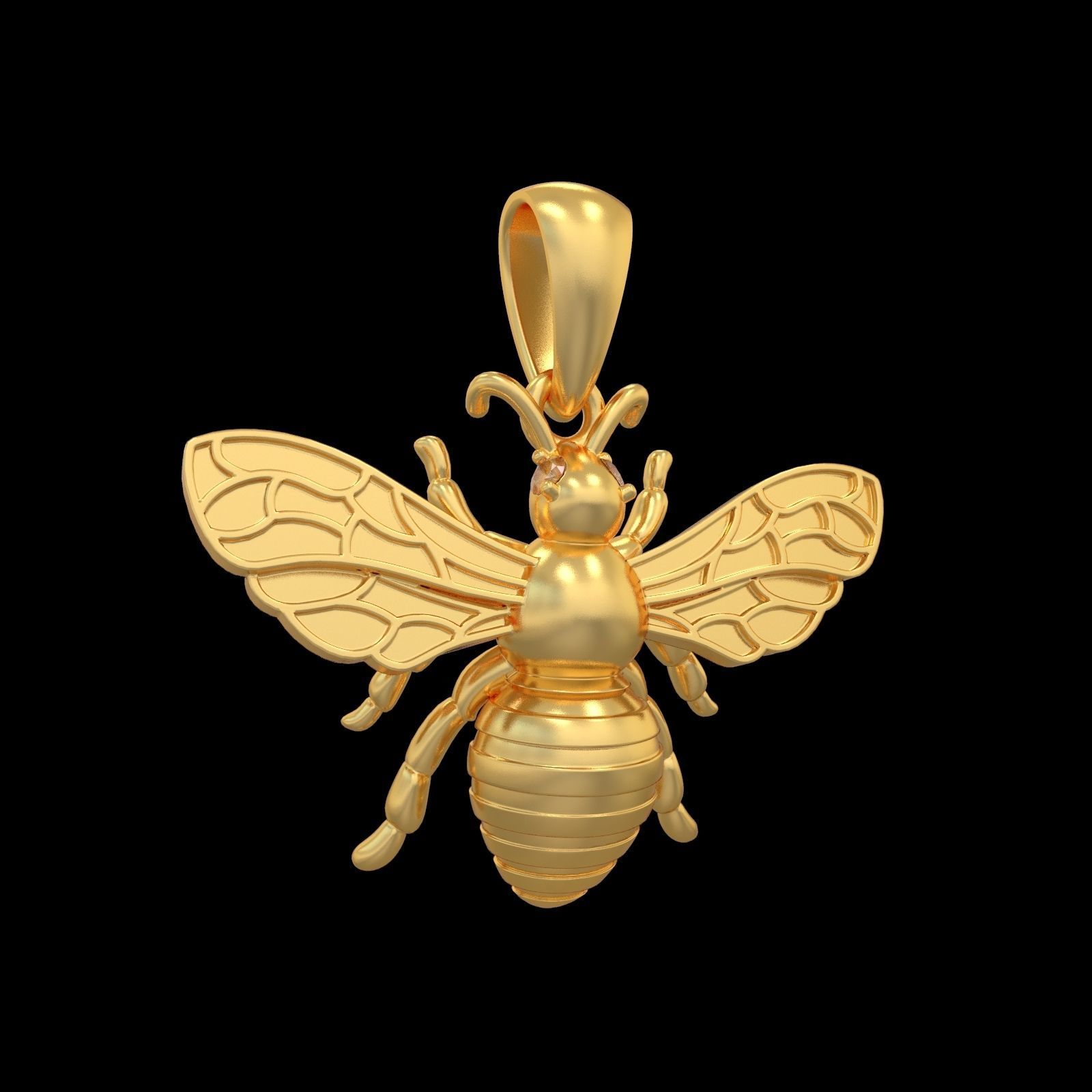 Pendant P033 3D print model_0