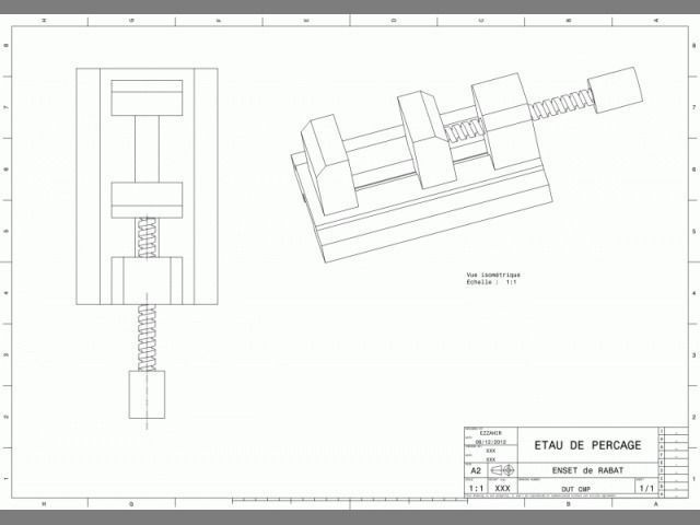 Drilling Vice Free 3D model_1
