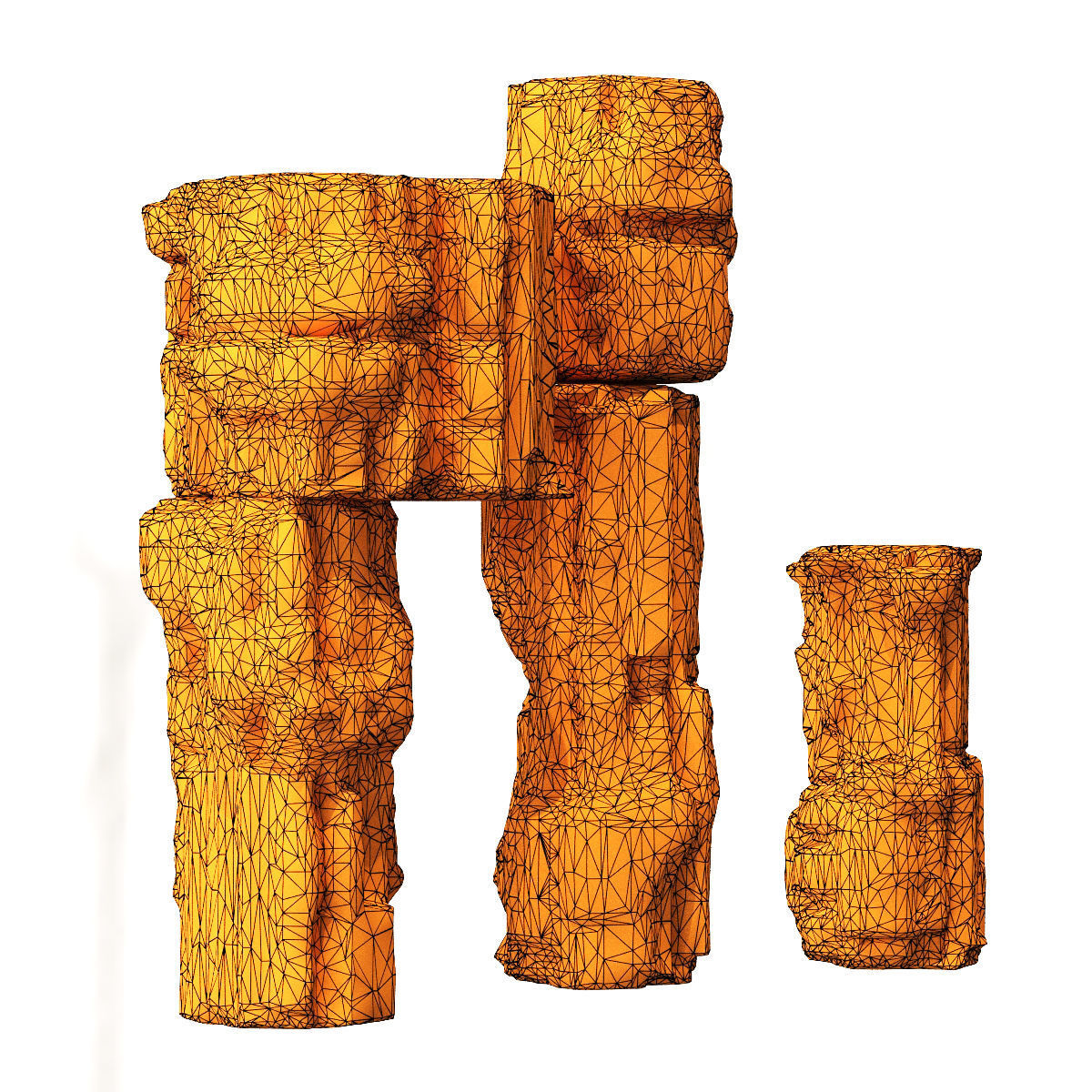 Rock sea collection n10 3D model_4