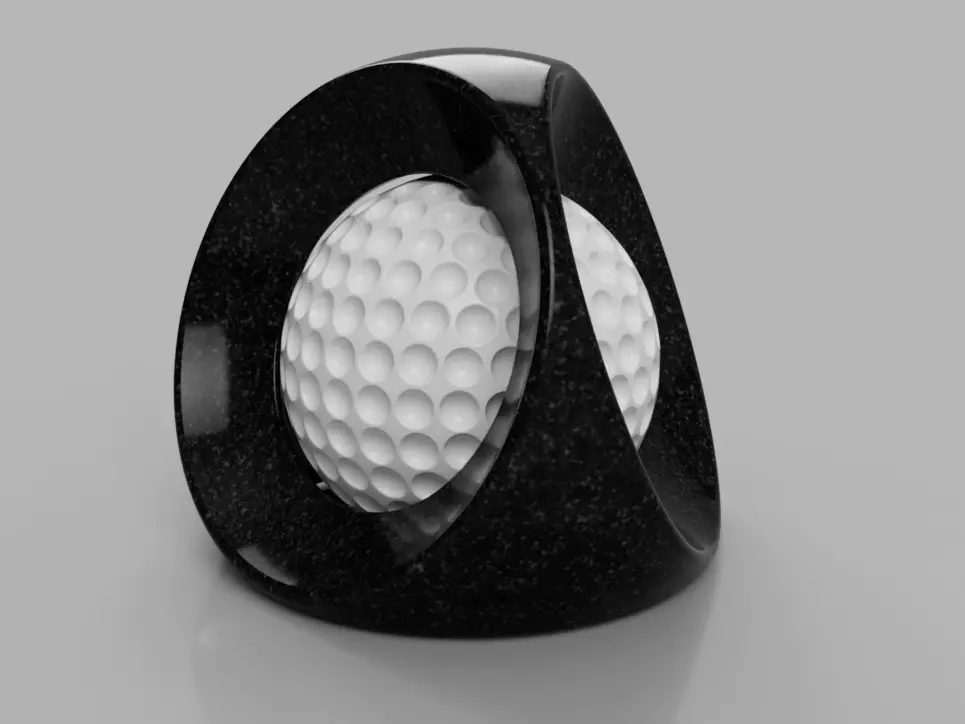 Balle captive 3D print model_0