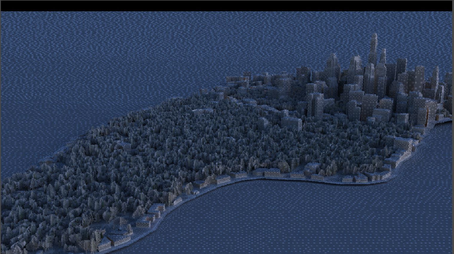 High-Detailed 3D City Model 2 Low-poly 3D model_14