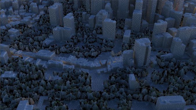 High-Detailed 3D City Model 2 Low-poly 3D model 5
