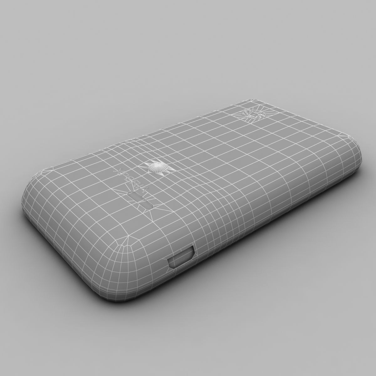 Sony Xperia Tipo White 3D model_10