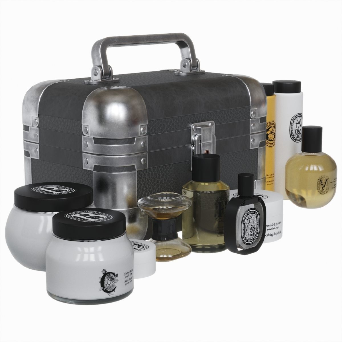 Jewelry box 3D model_3