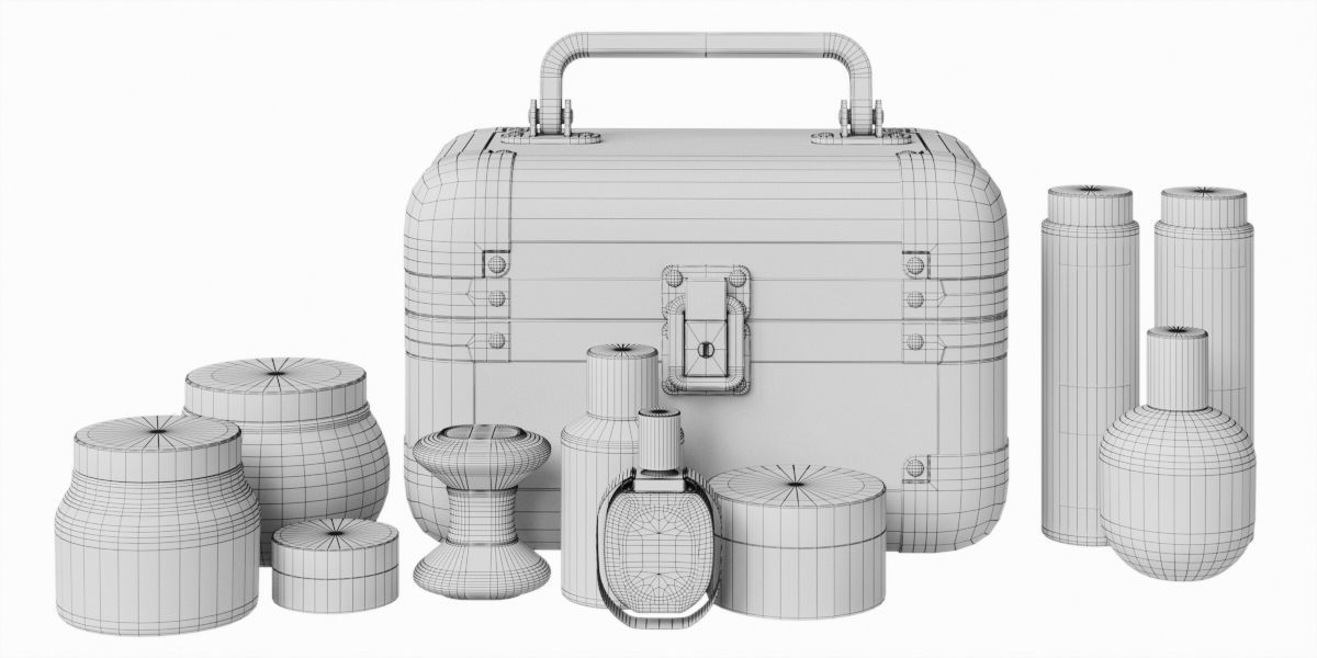 Jewelry box 3D model_6