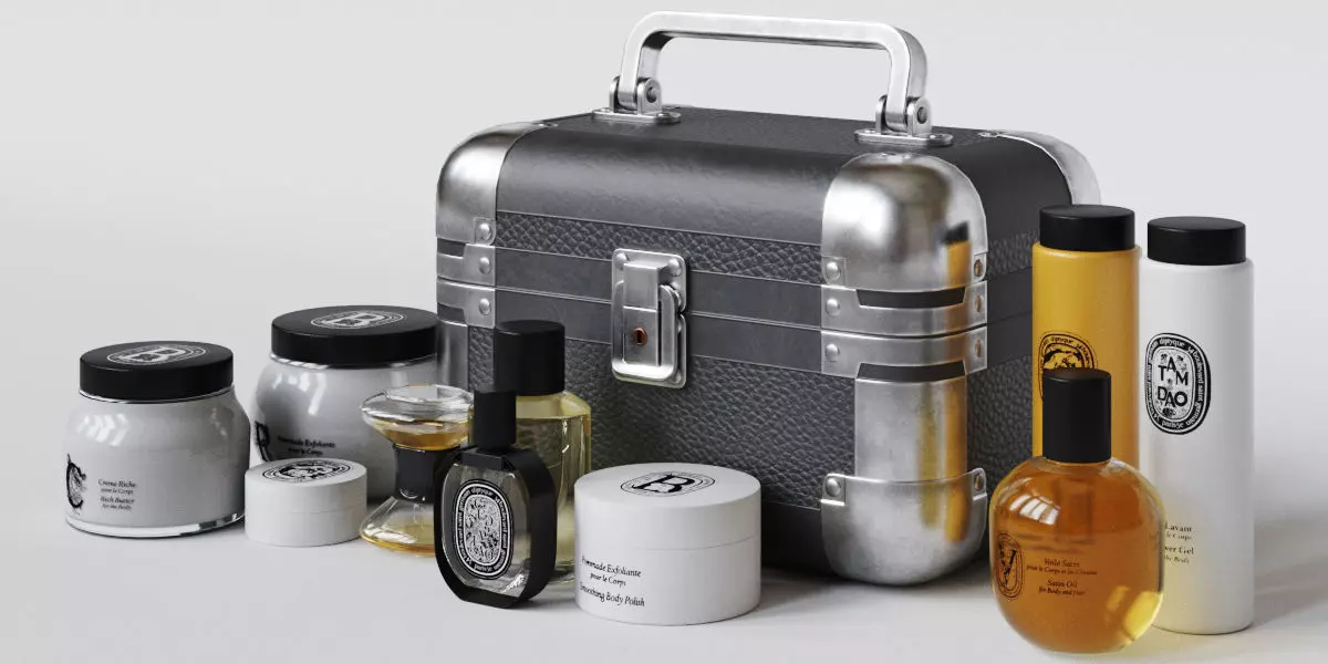 Jewelry box 3D model_0