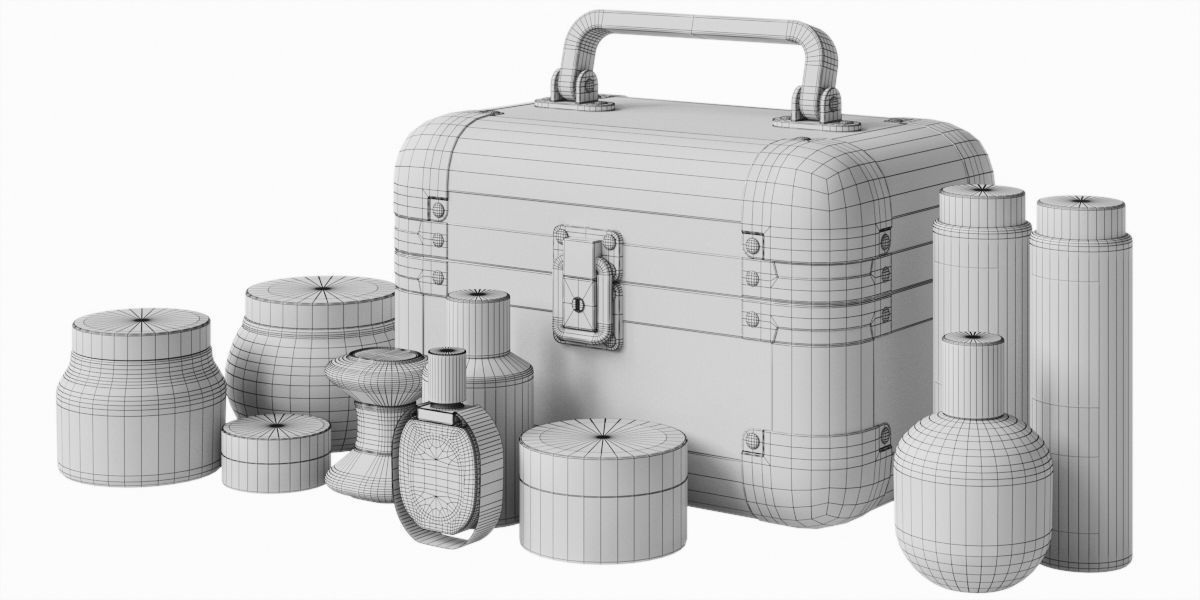 Jewelry box 3D model_5