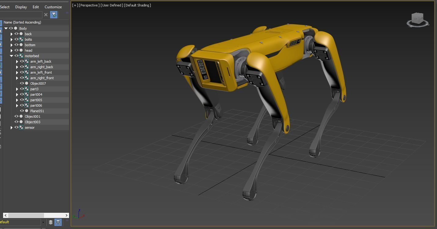 Spot Mini 3D model_10