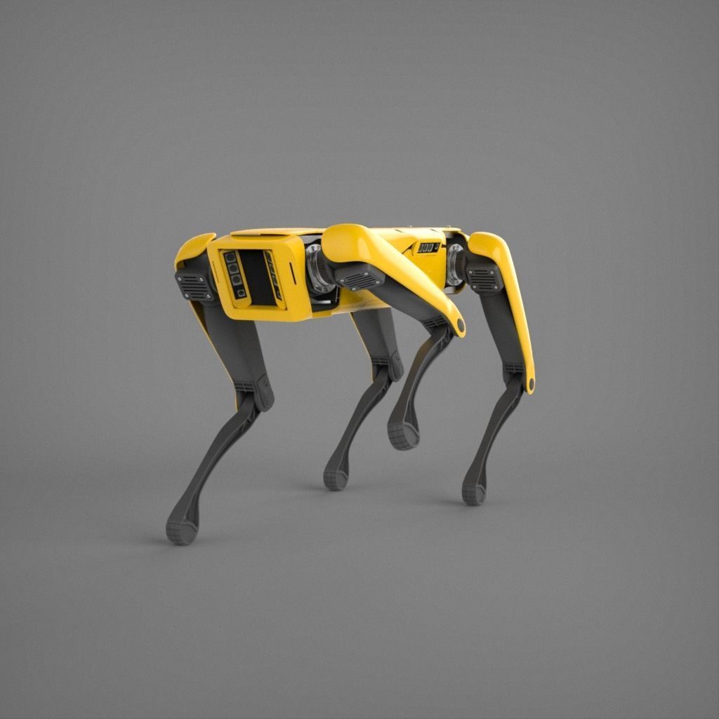 Spot Mini 3D model_2