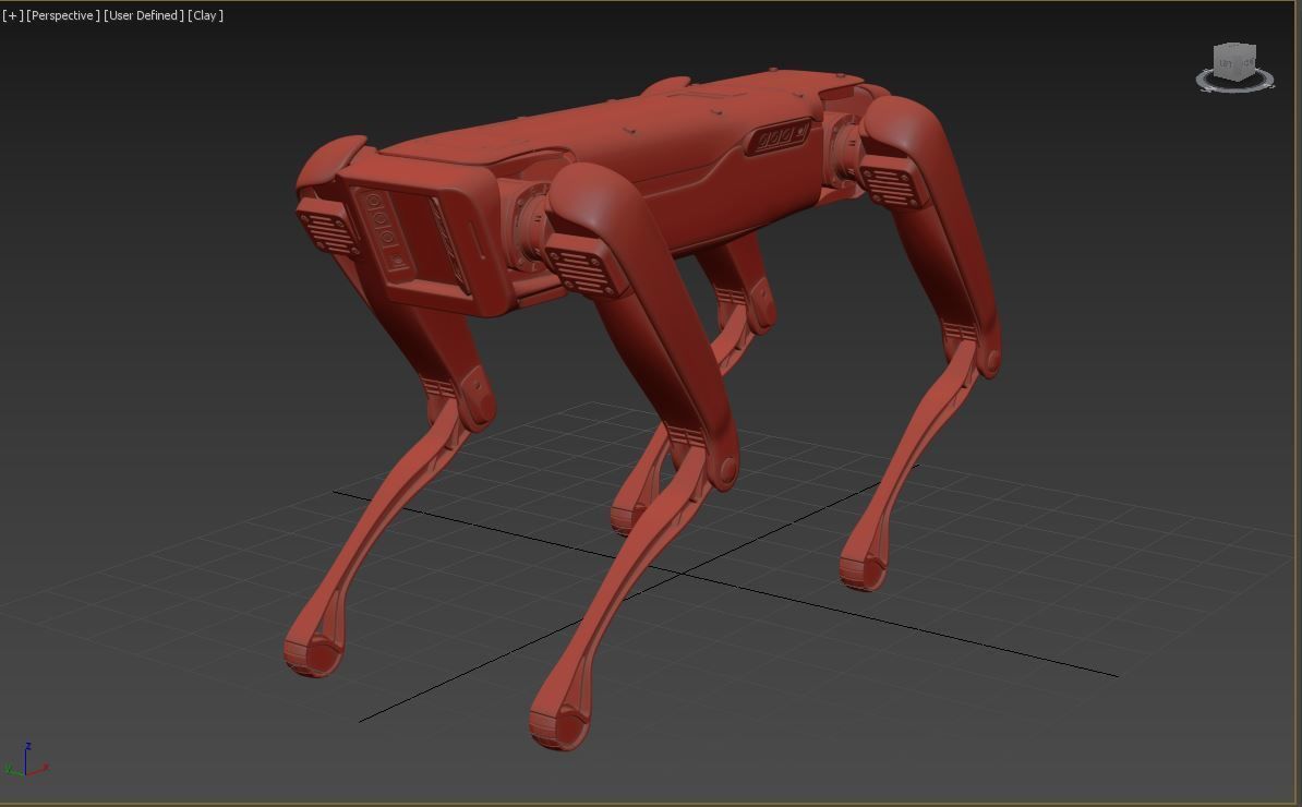 Spot Mini 3D model_11