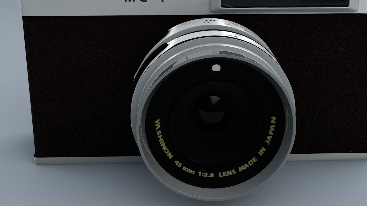 Reel Camera Low-poly 3D model_5