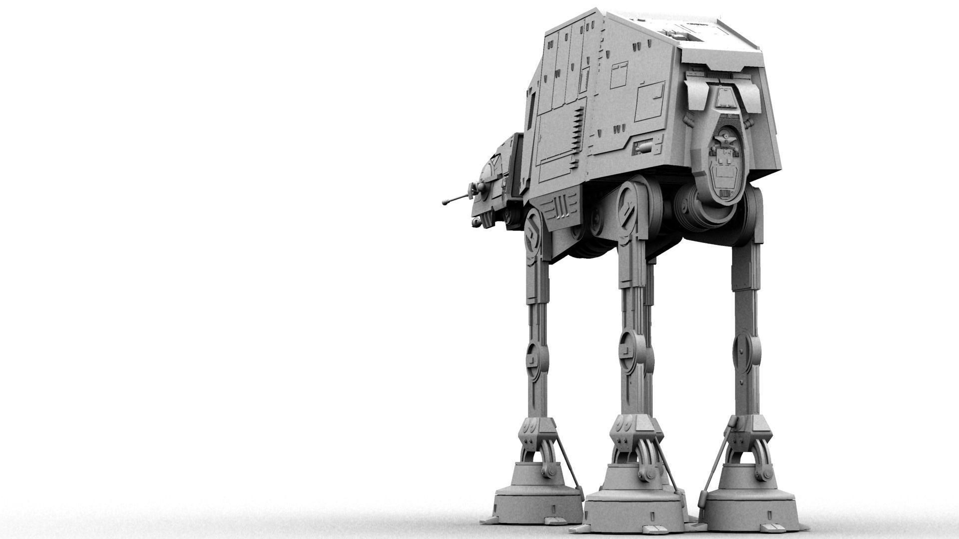  AT-AT ALL TERRAIN ARMORED TRANSPORT 3D model_3