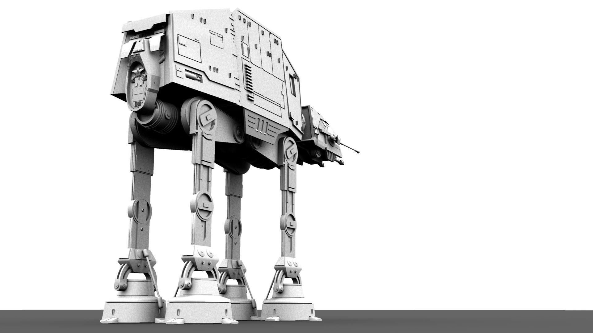  AT-AT ALL TERRAIN ARMORED TRANSPORT 3D model_5