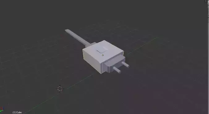 Phone charger 3d model