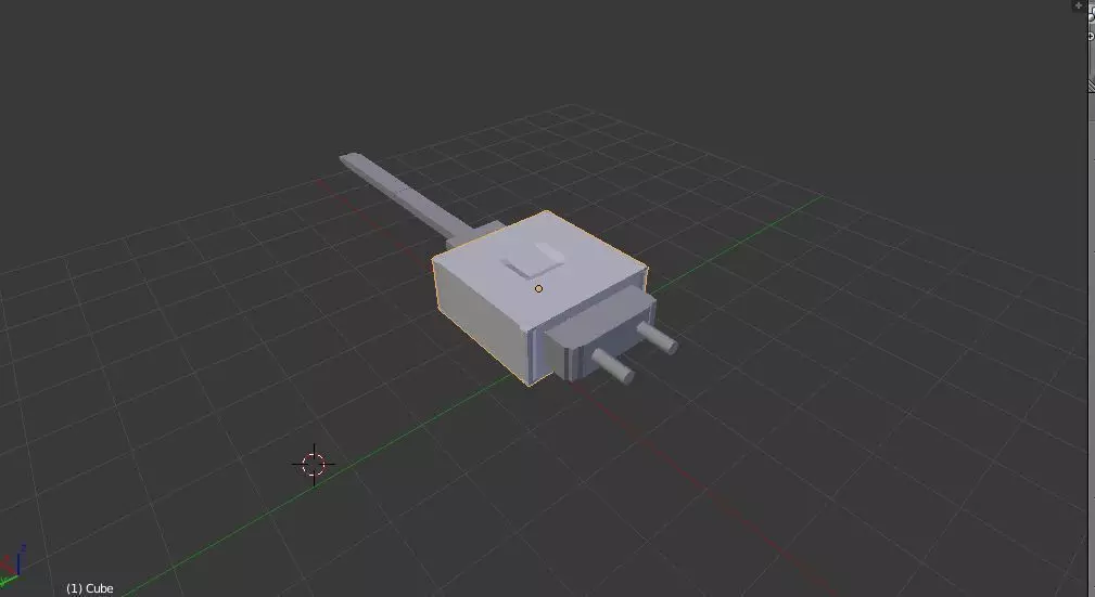 Phone charger 3d model Free low-poly 3D model_0