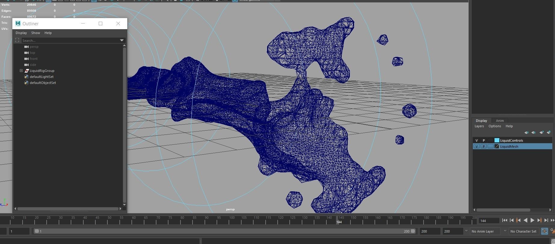 Animated Water Jet Rig 3D model_8