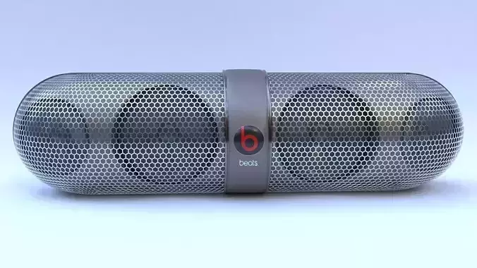 the pill beats by dre 3D model