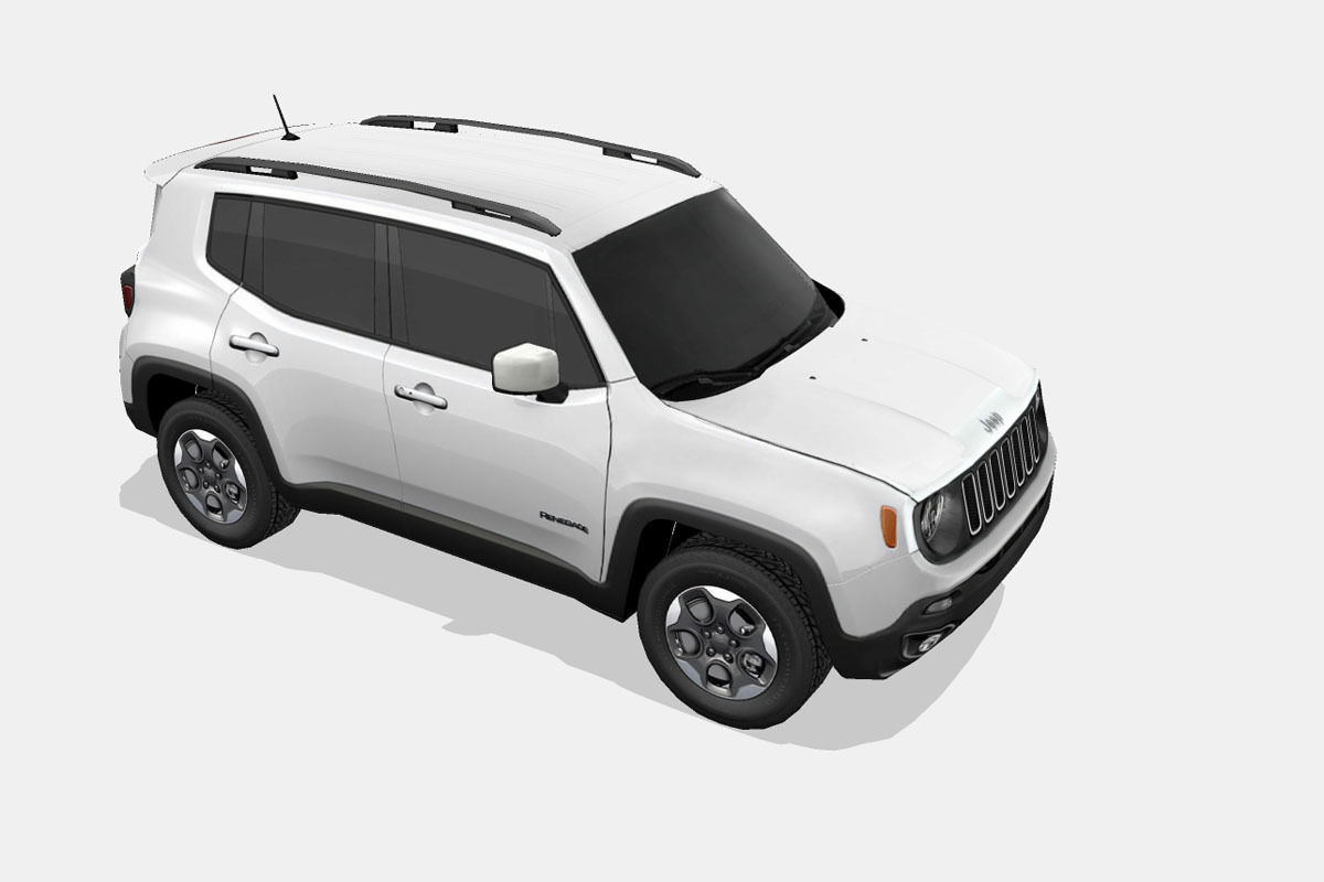 Jeep Renegade 2016 Free low-poly 3D model_14