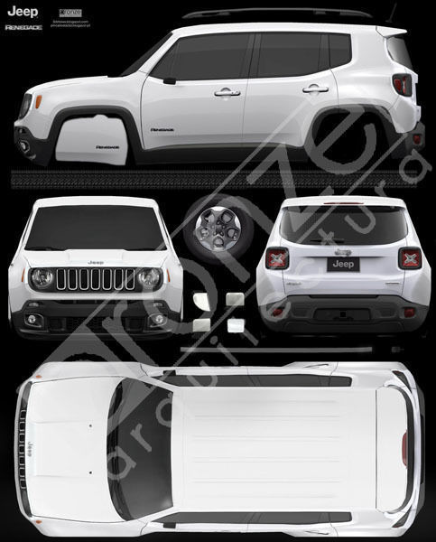 Jeep Renegade 2016 Free low-poly 3D model_22