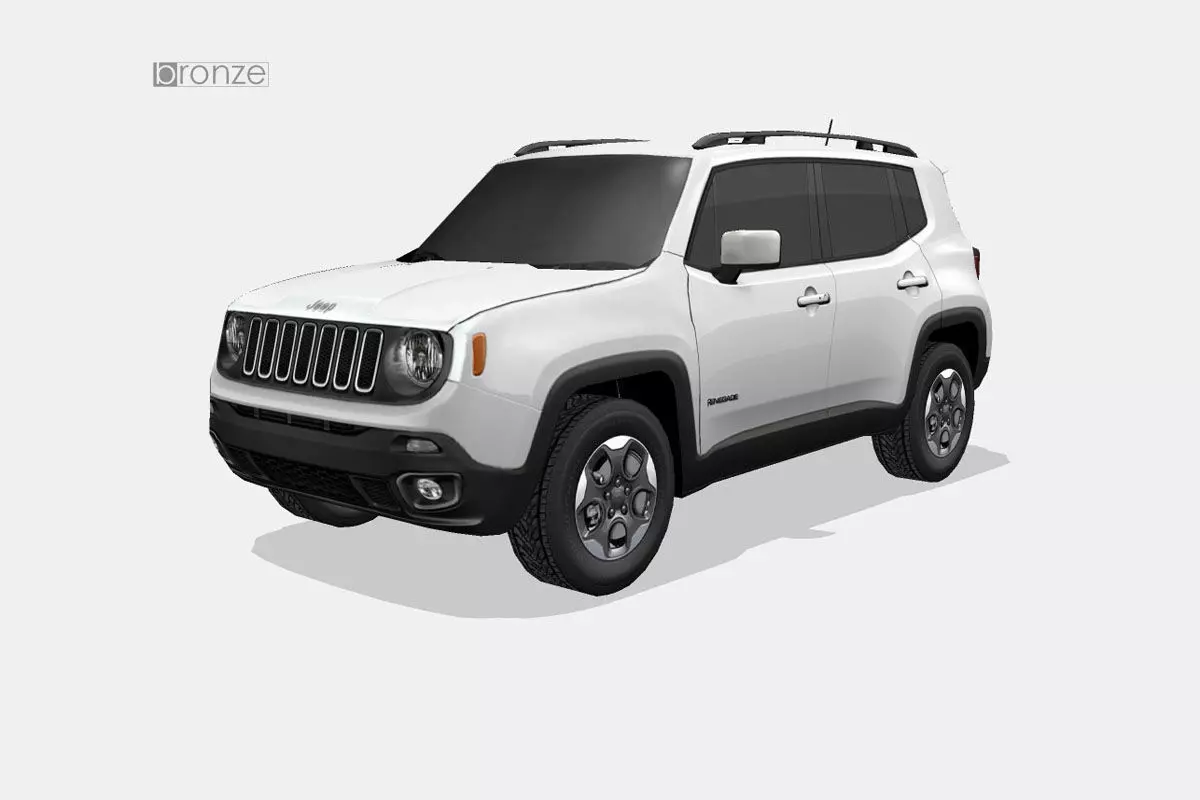 Jeep Renegade 2016 Free low-poly 3D model_0
