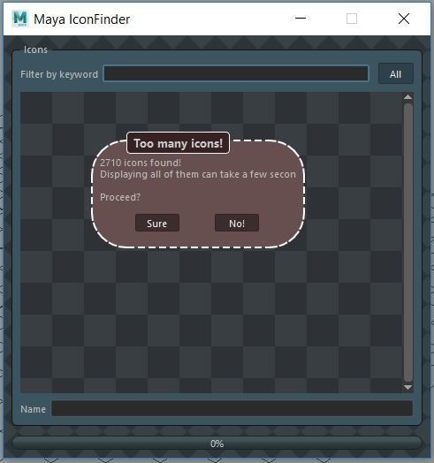Maya Icon Finder Free 3D model_2