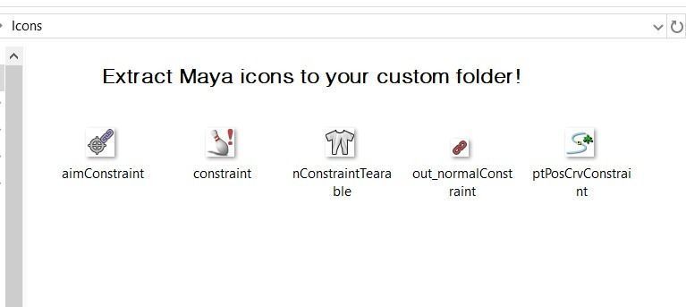 Maya Icon Finder Free 3D model_8