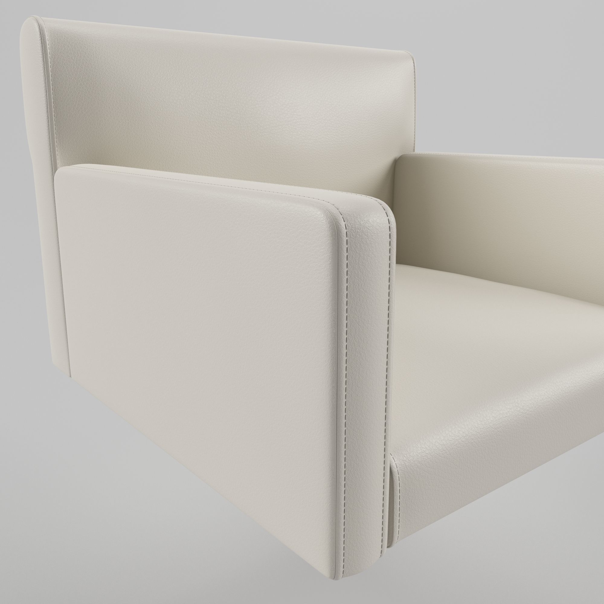 Chair and desk - Quant COR 3D model_3