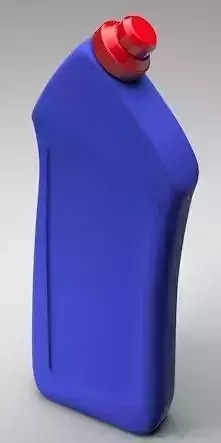 Plastic Bottle cleaning fluid 3D model