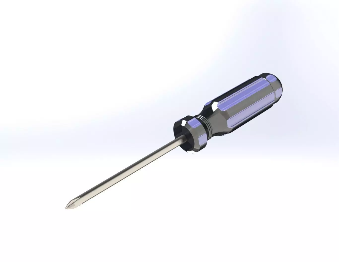 Phillips Head Screwdriver 3D model_0