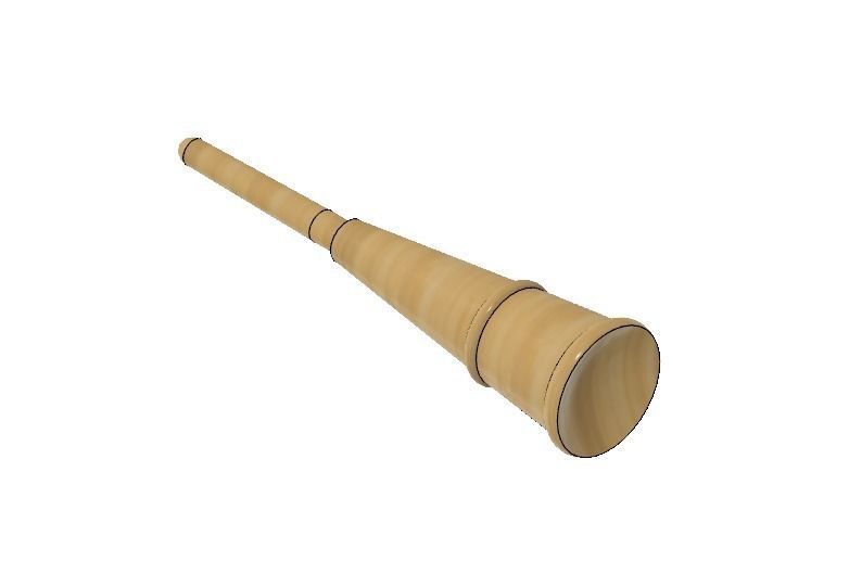 Classic Kendama 3D print model_4