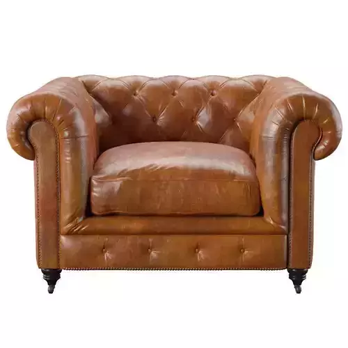 Clairent Tufted Chesterfield Chair