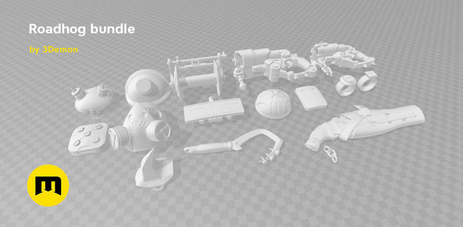 Roadhog bundle 3D print model