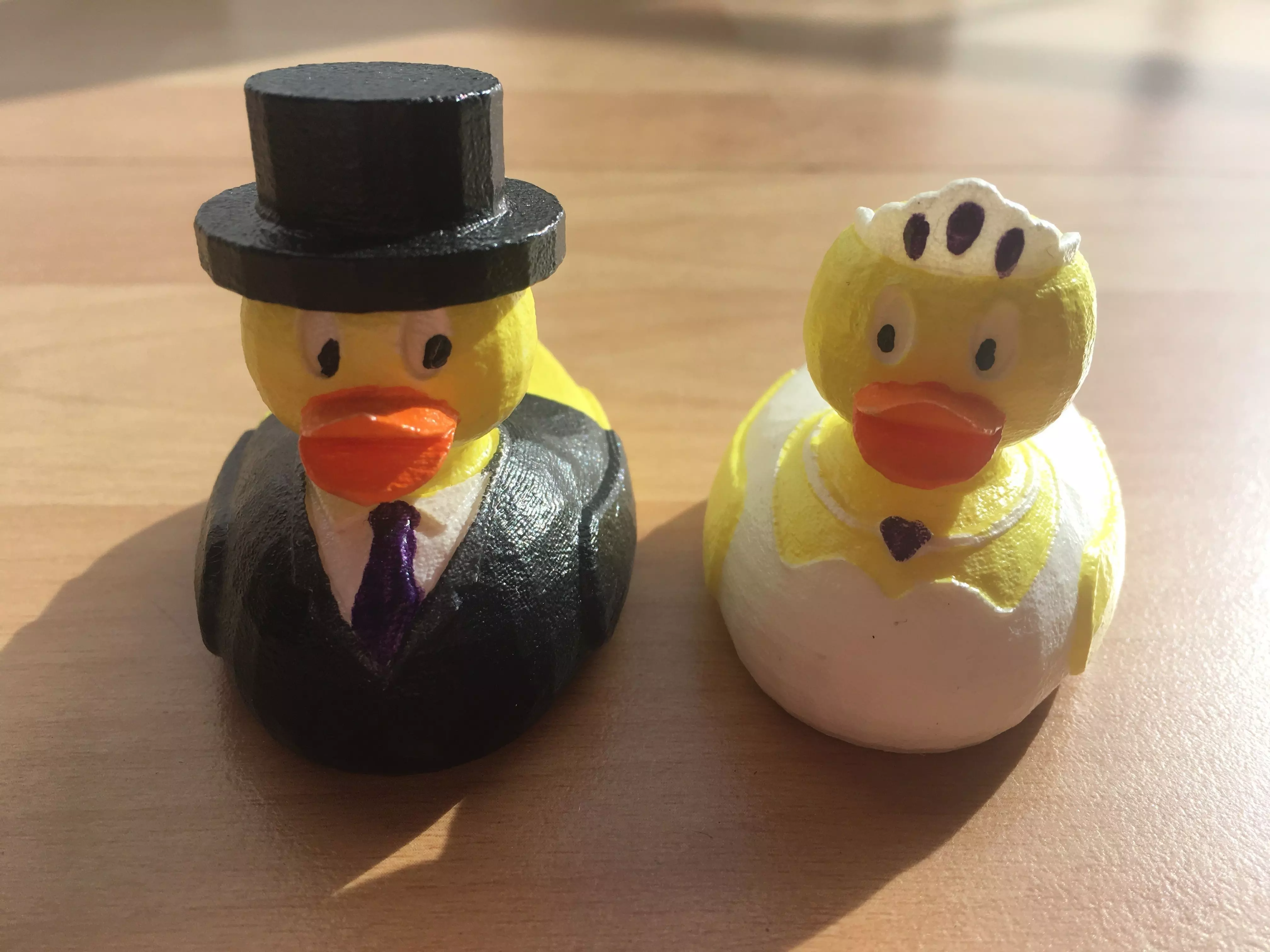 bridal pair - Duck 3D print model_0