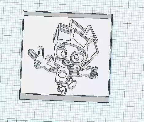 Fixik cookie 3D print model