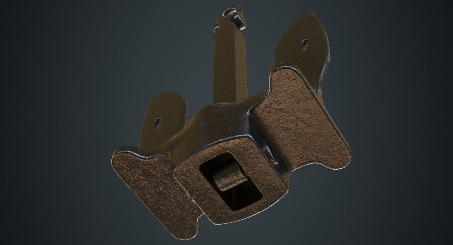 Anchor 1A Low-poly 3D model_4