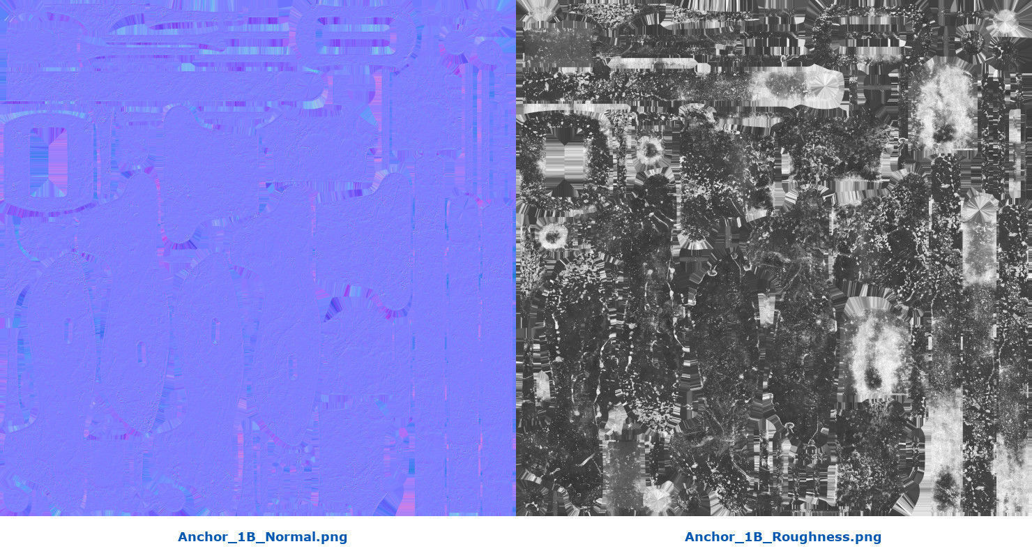 Anchor 1B Low-poly 3D model_8