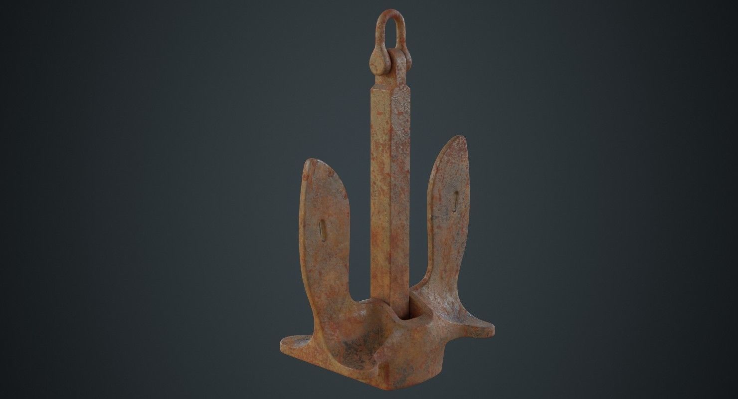 Anchor 1C Low-poly 3D model_1