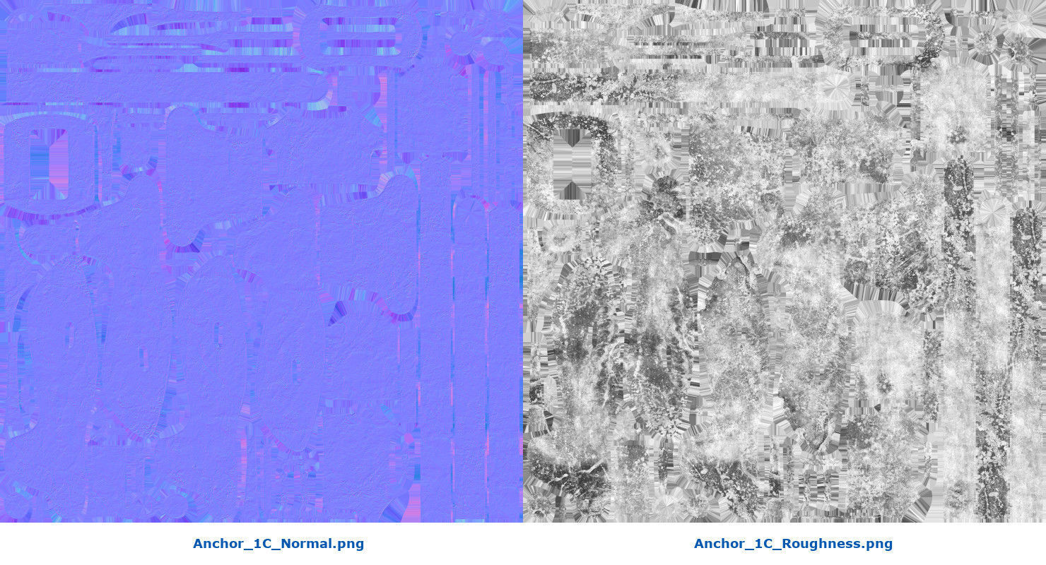 Anchor 1C Low-poly 3D model_8