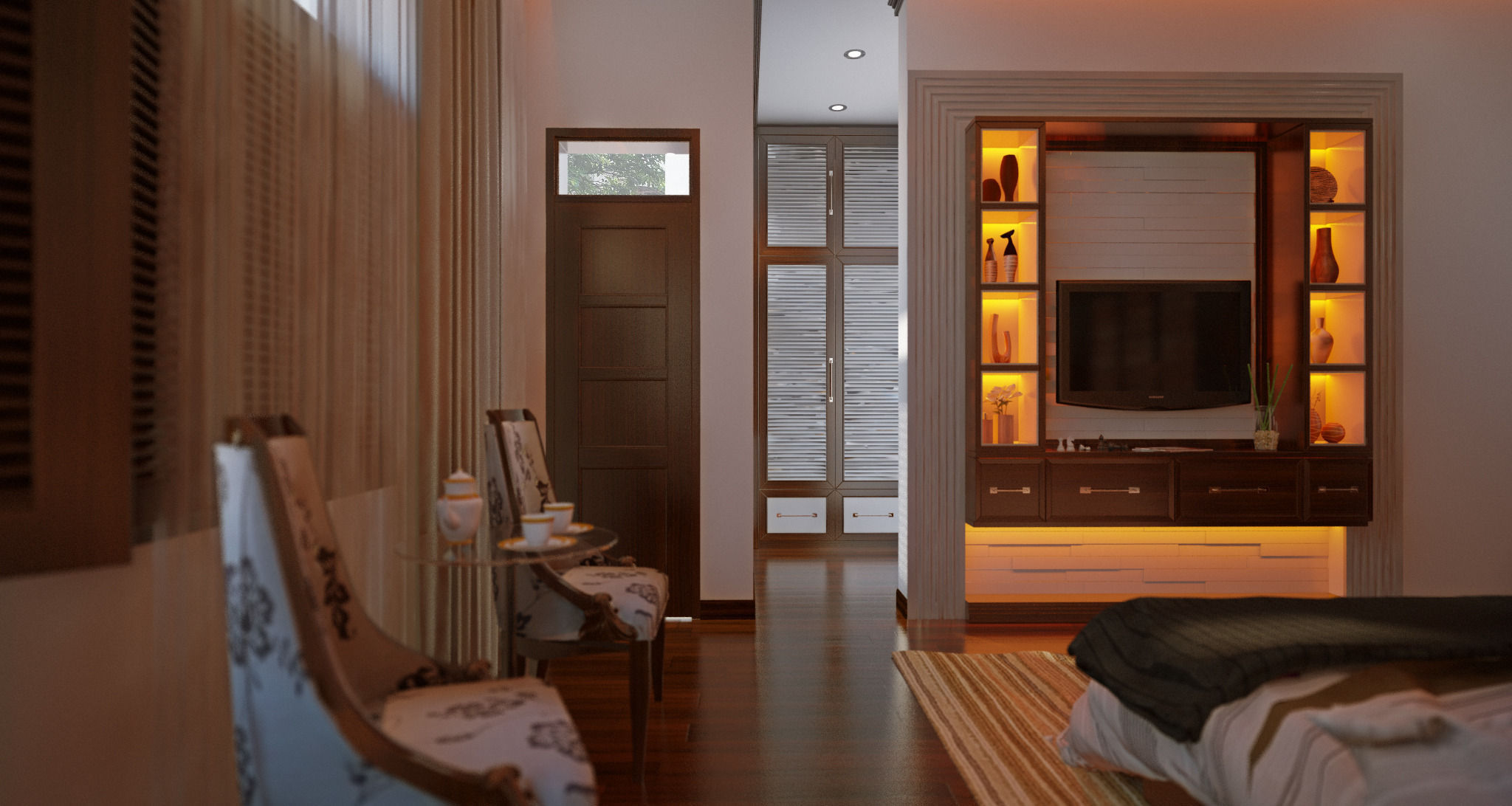 master bedroom 3D print model_3