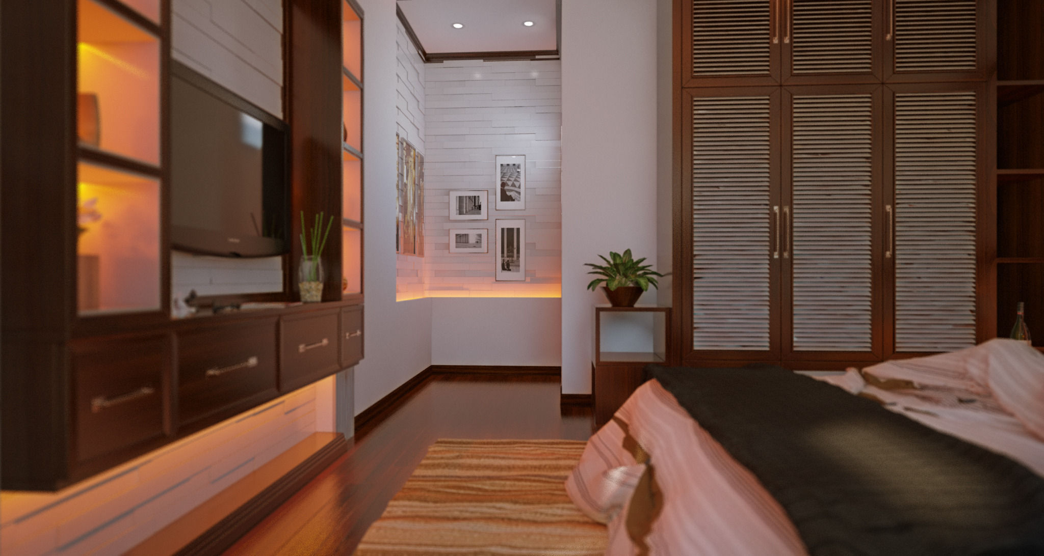 master bedroom 3D print model_2