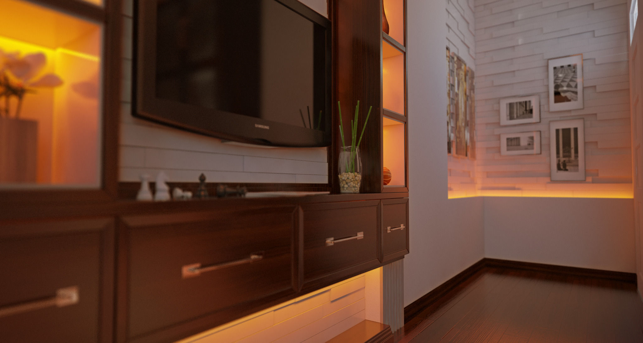 master bedroom 3D print model_6