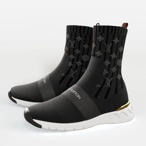 AFTERGAME SNEAKER BOOT louis vuitton 3D model