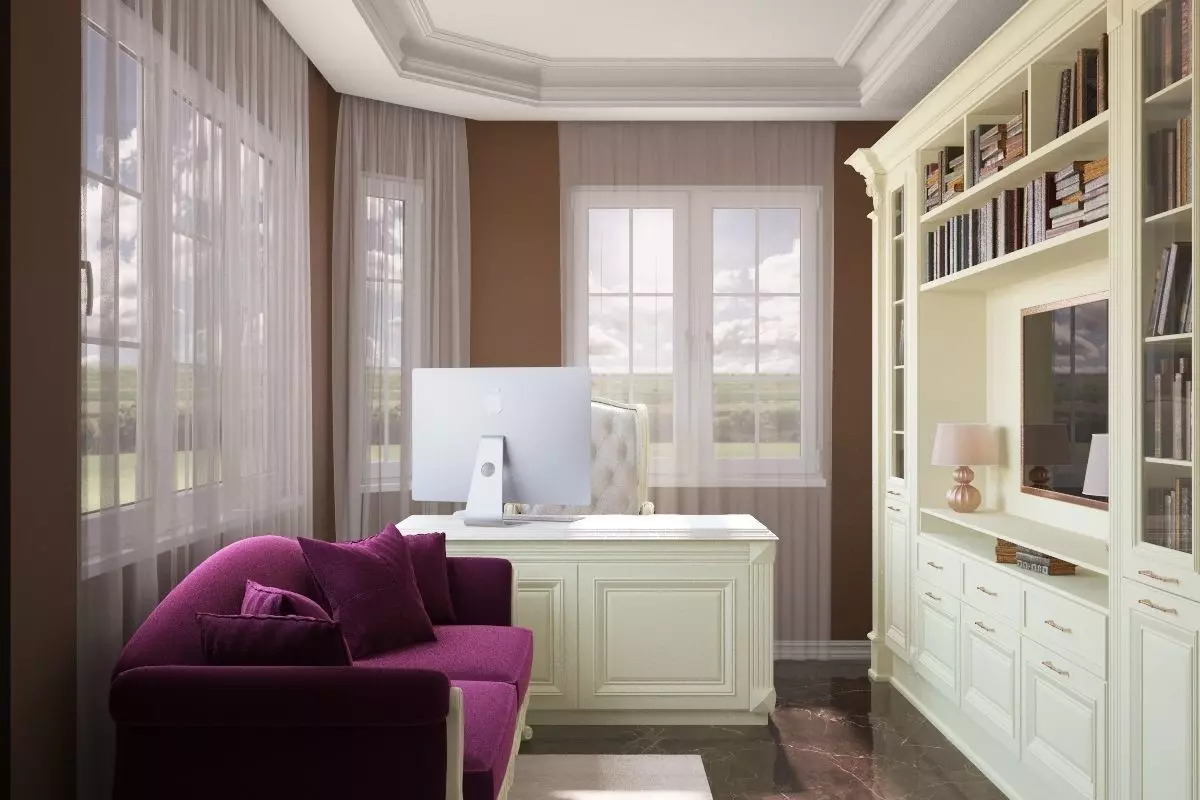 Classic cabinet 3D model_0